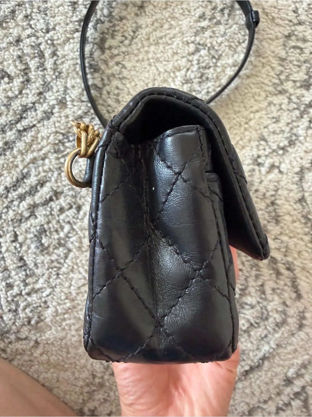 Chanel 2.55 Waist/Belt Quilted Flap Bag